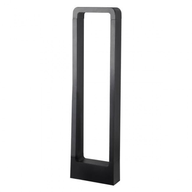 Κολωνάκι δαπέδου "ARTE ILLUMINA" 7W/IP65/3000K απο αλουμίνιο σε μαύρο χρώμα 16,2x5,7x40