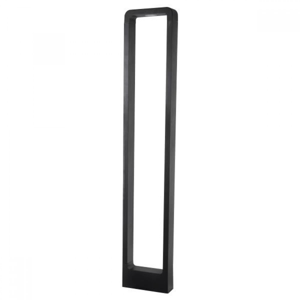 Κολωνάκι δαπέδου "ARTE ILLUMINA" 12W/IP65/3000K απο αλουμίνιο σε μαύρο χρώμα 16,2x5,7x60