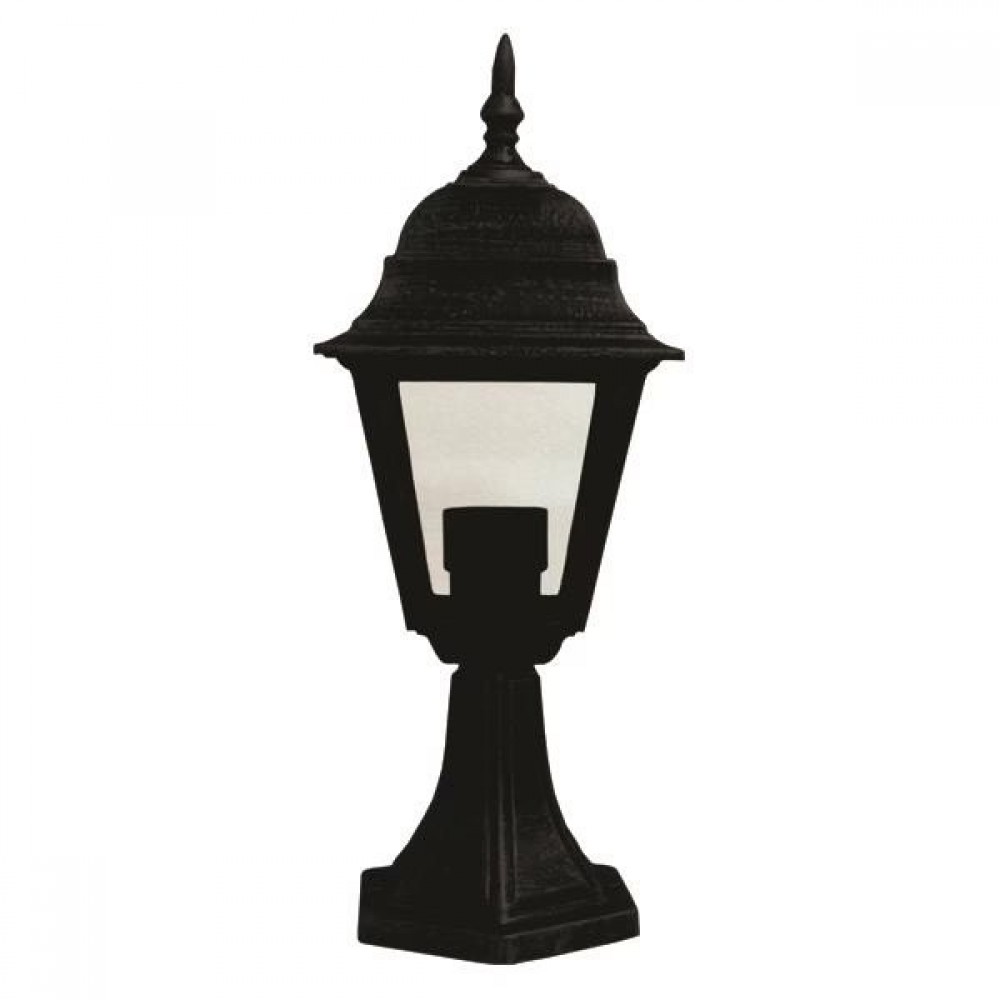 Kολωνάκι δαπέδου αλουμινίου "ARTE ILLUMINA" σε μαύρο χρώμα 15x44