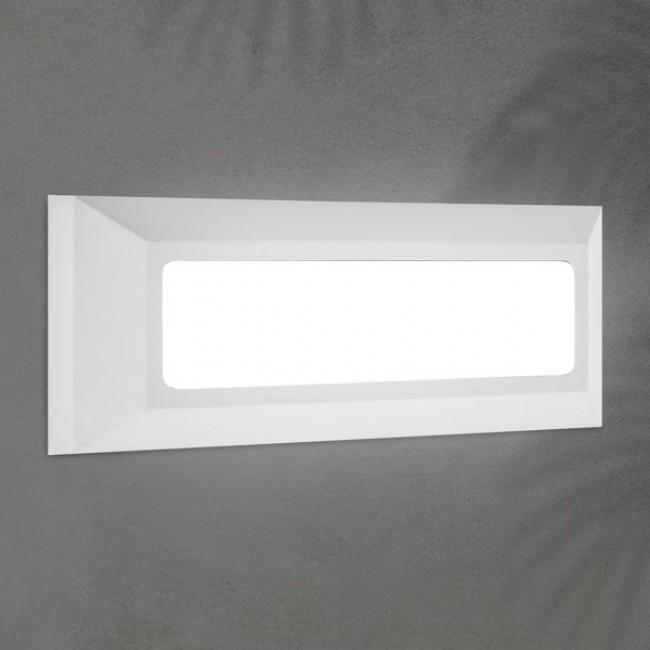 Φωτιστικό τοίχου "ARTE ILLUMINA" LED 4W/IP65/230V/3CCT σε λευκό χρώμα 23x8