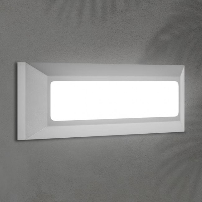 Φωτιστικό τοίχου "ARTE ILLUMINA" LED 4W/IP65/230V/3CCT σε γκρι χρώμα 23x8