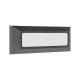 Φωτιστικό τοίχου "ARTE ILLUMINA" LED 4W/IP65/230V/3CCT σε χρώμα γραφίτη 23x8