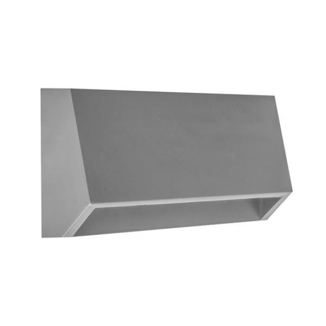 Φωτιστικό τοίχου από πλαστικό/ABS σε γκρι χρώμα SLIM LED 3W/IP65/230V/3CCT 16x3,6x7