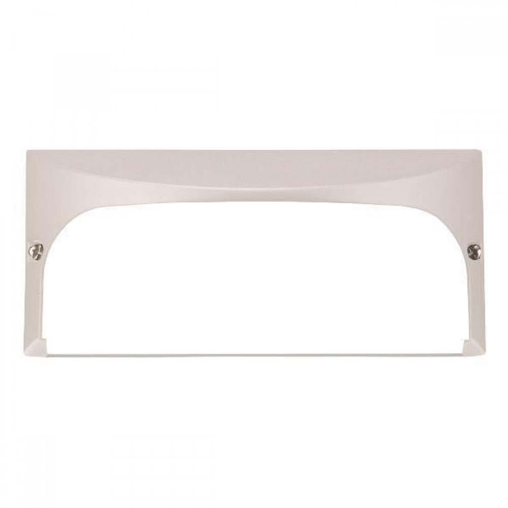 Απλίκα από αλουμίνιο/πλαστικό σε λευκό χρώμα LED/E27/10W/IP54 22x9.9x10