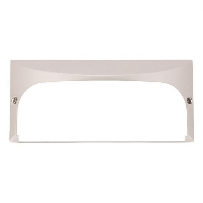 Απλίκα από αλουμίνιο/πλαστικό σε λευκό χρώμα LED/E27/10W/IP54 22x9.9x10