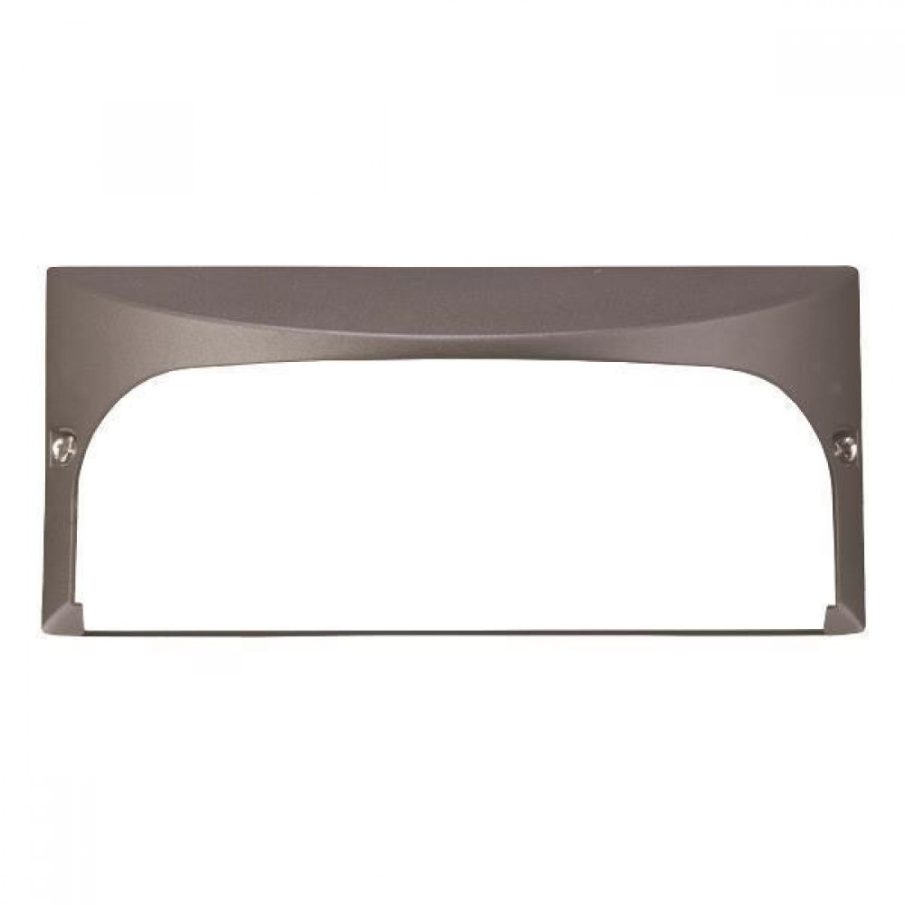 Απλίκα από αλουμίνιο/πλαστικό σε γκρι χρώμα LED/E27/10W/IP54 22x9.9x10