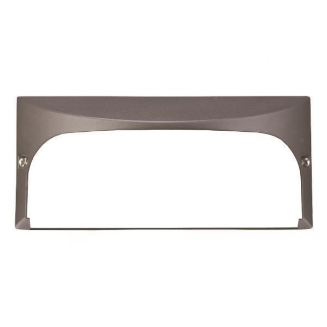 Απλίκα από αλουμίνιο/πλαστικό σε γκρι χρώμα LED/E27/10W/IP54 22x9.9x10