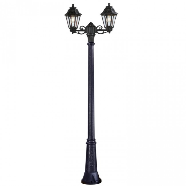 Κολώνα δαπέδου "FUMAGALLI GIGI BISSO ANNA 2L" από ρητίνη σε μαύρο χρώμα Ε27/IP55 61x209