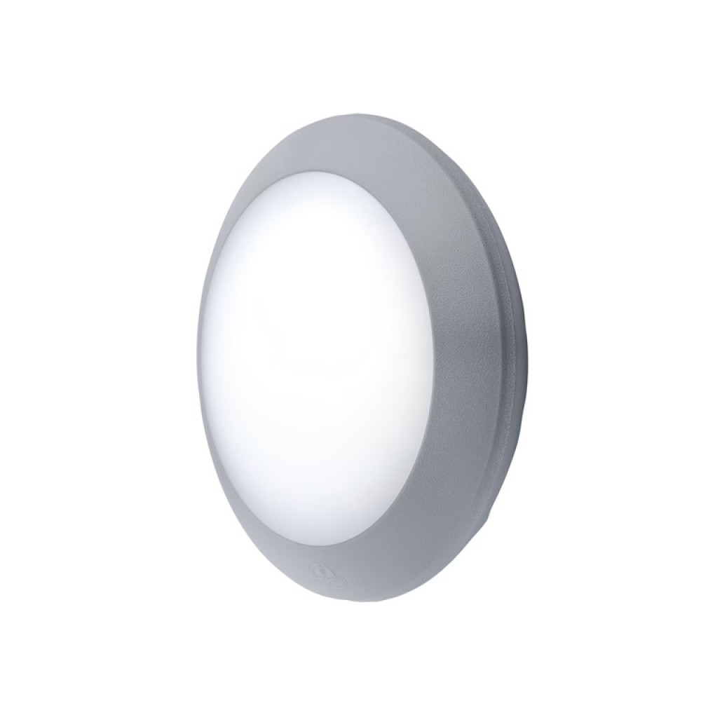 Απλίκα "FUMAGALLI BERTA" από ρητίνη σε γκρι χρώμα E27/IP66 Φ27,5x27.5