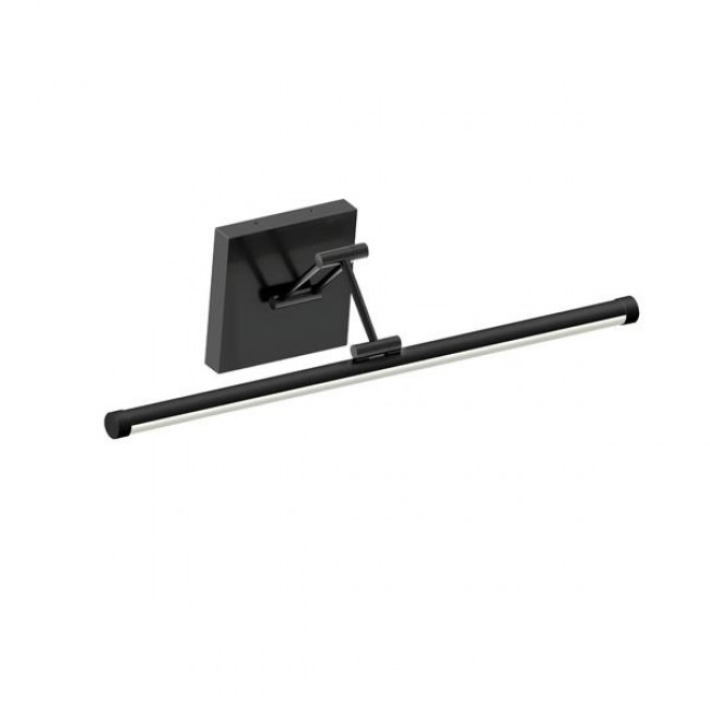 Φωτιστικό μπάνιου "ARTE ILLUMINA LANO" από μέταλλο/αλουμίνιο/πλαστικό σε μαύρο χρώμα 600x150