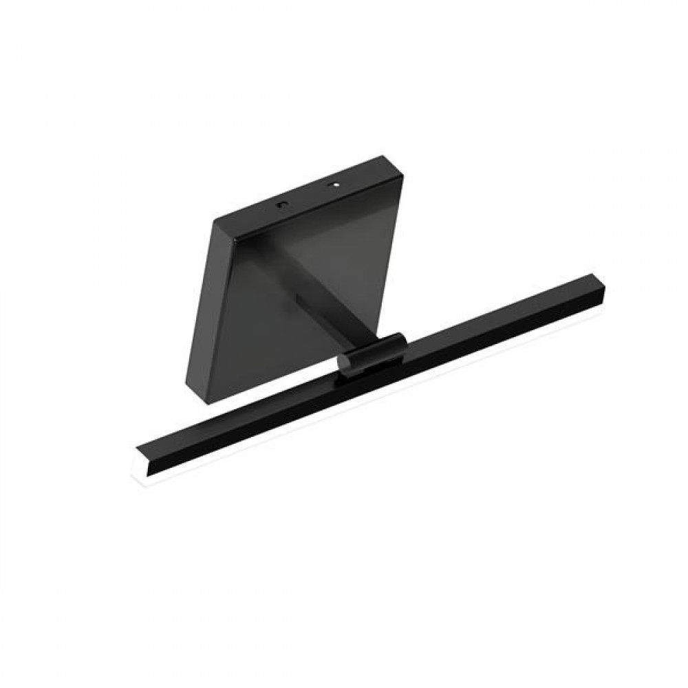 Φωτιστικό μπάνιου "ARTE ILLUMINA FEOS" από μέταλλο/αλουμίνιο/πλαστικό σε μαύρο χρώμα 400X150