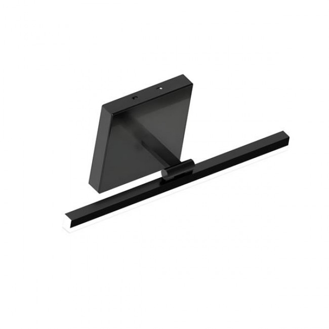 Φωτιστικό μπάνιου "ARTE ILLUMINA FEOS" από μέταλλο/αλουμίνιο/πλαστικό σε μαύρο χρώμα 400X150