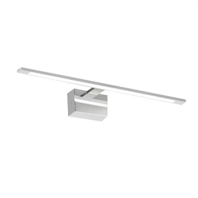 Φωτιστικό μπάνιου "ARTE ILLUMINA ZENGLOW" από μέταλλο/αλουμίνιο/ακρυλικό σε ασημί  680X42