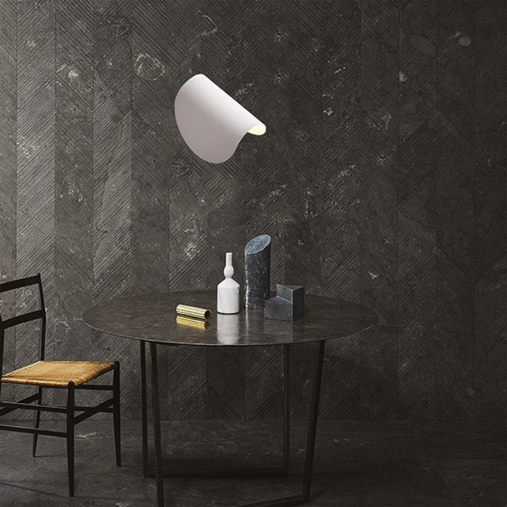 Απλίκα τοίχου led "ARTE ILLUMINA URANIA" από μέταλλο σε λευκό χρώμα 16,5X10,5