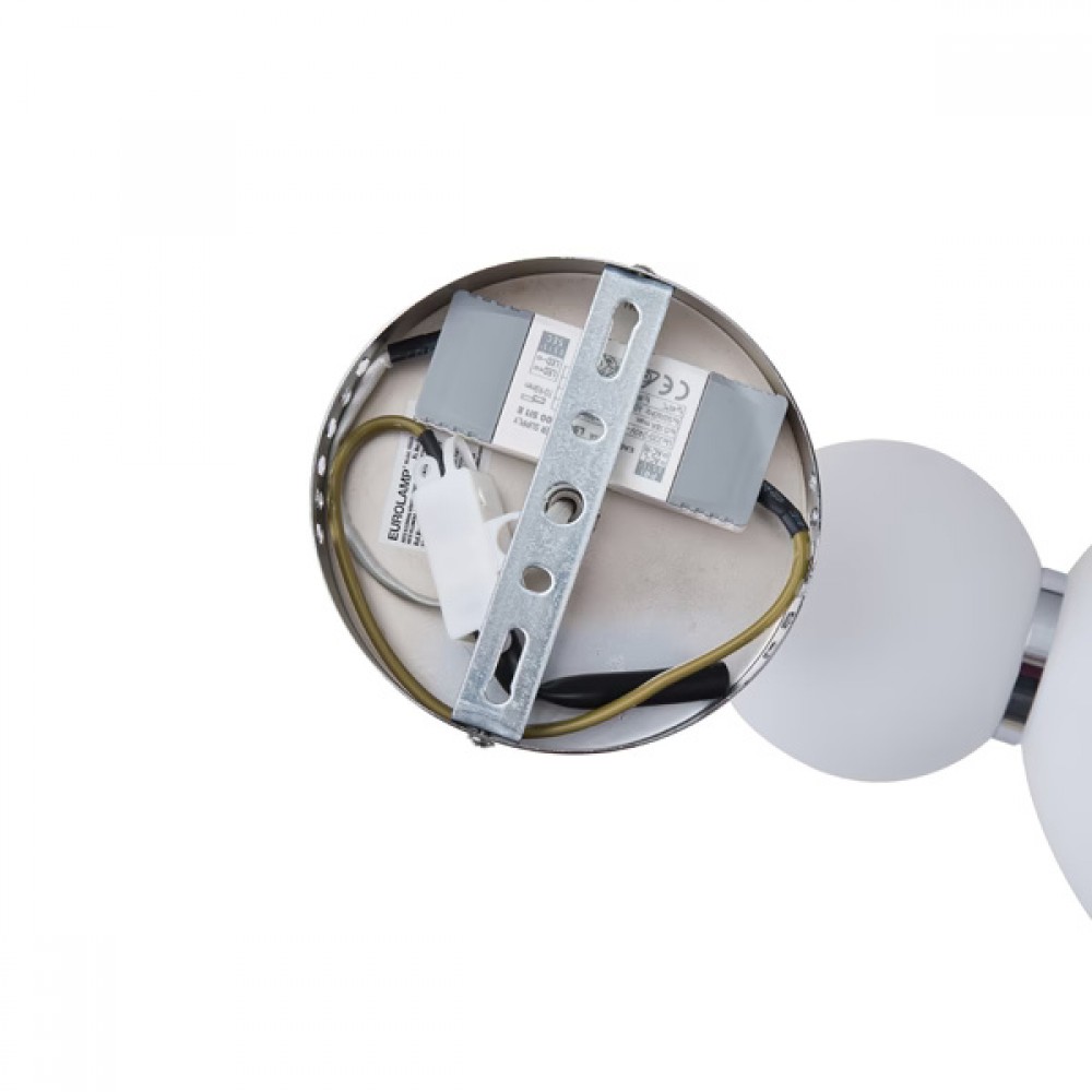 Απλίκα τοίχου led "ARTE ILLUMINA BLOSSOM" από αλουμίνιο/γυαλί σε λευκό χρώμα 185X240X450