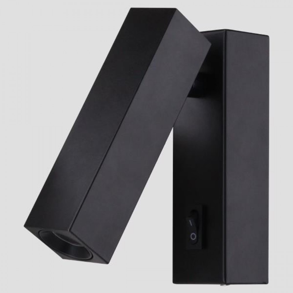 Απλίκα τοίχου εσωτερική "ARTE ILLUMINA" led από αλουμίνιο σε μαύρο χρώμα 120x35x60