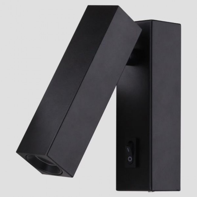 Απλίκα τοίχου εσωτερική "ARTE ILLUMINA" led από αλουμίνιο σε μαύρο χρώμα 120x35x60
