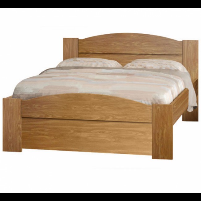 Κρεβάτι "ΚΥΜΑ" ημίδιπλο σε χρώμα ανιγκρέ 110x190