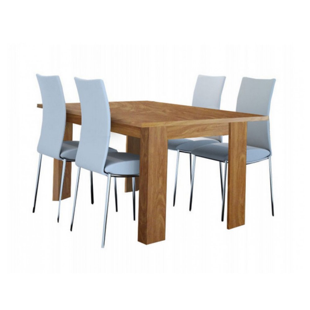 Τραπέζι "ΦΑΙΗ" ανοιγόμενο σε χρώμα ανιγκρέ 120+40x72x78