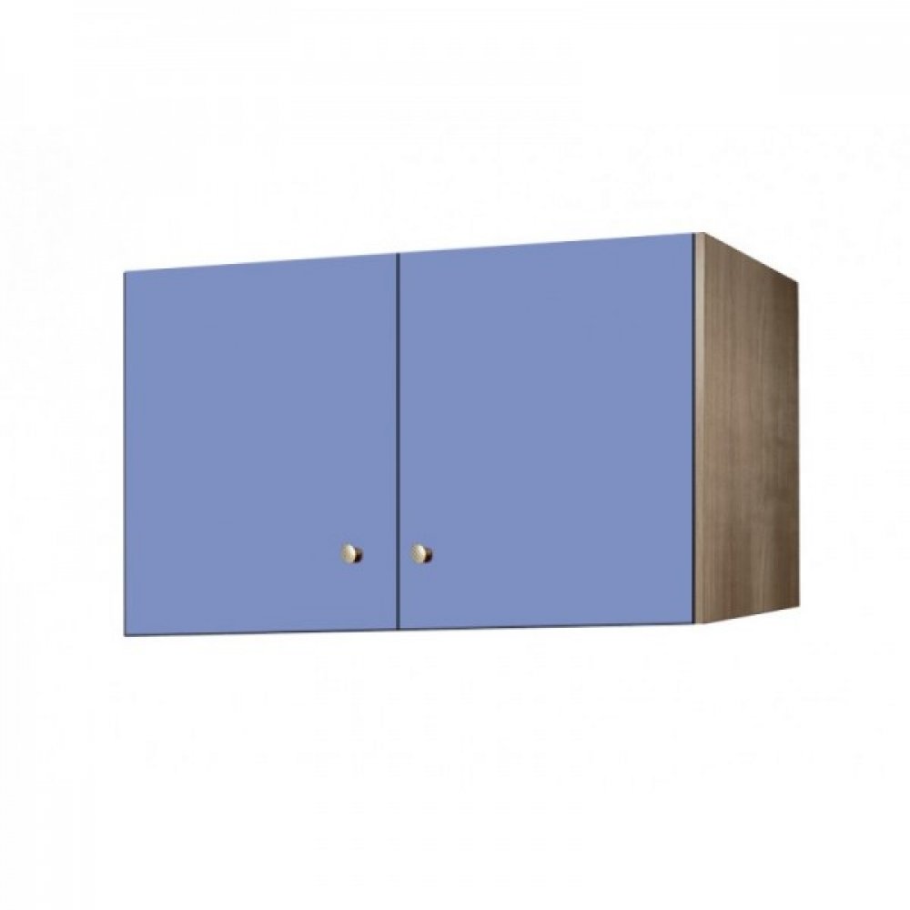 Πατάρι ντουλάπας δίφυλλο σε χρώμα δρυς-σιελ 85x50x60
