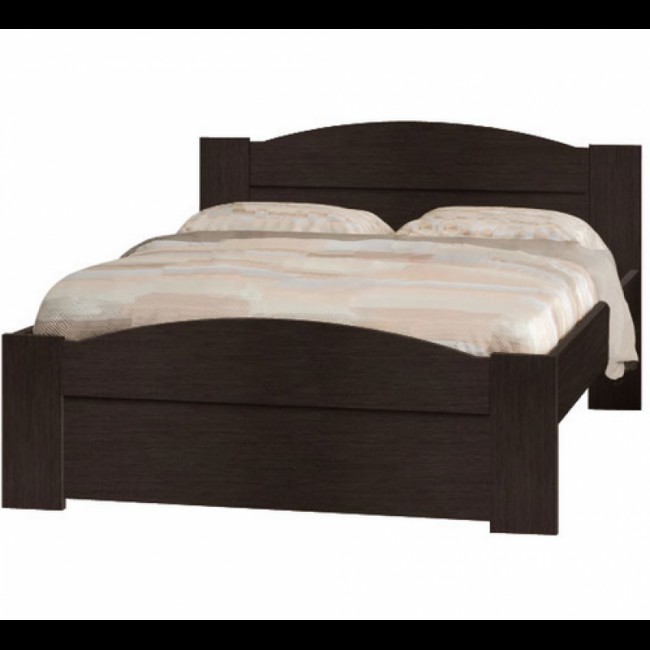 Κρεβάτι "ΚΥΜΑ" διπλό σε χρώμα βέγγε 140x190