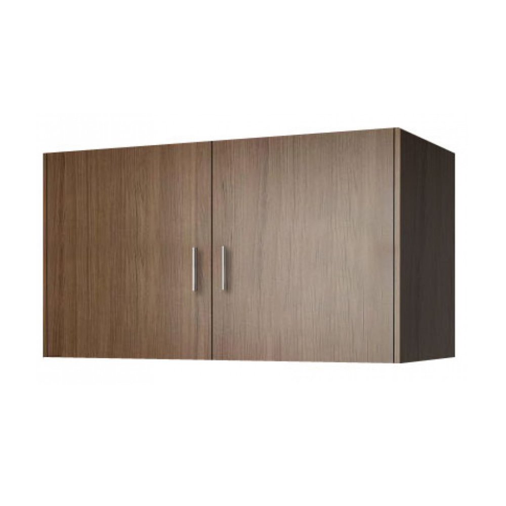 Πατάρι ντουλάπας δίφυλλο σε χρώμα καρυδί 105x50x60