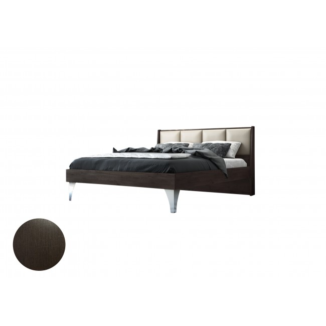 Κρεβάτι "DIVA" διπλό σε χρώμα βέγγε 160x200