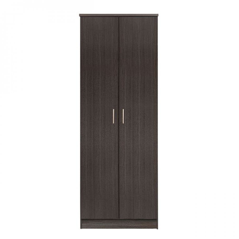 Ντουλάπα δίφυλλη σε χρώμα zebrano 60x42x180