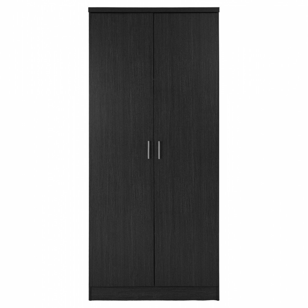 Ντουλάπα δίφυλλη σε χρώμα zebrano 80x42x181