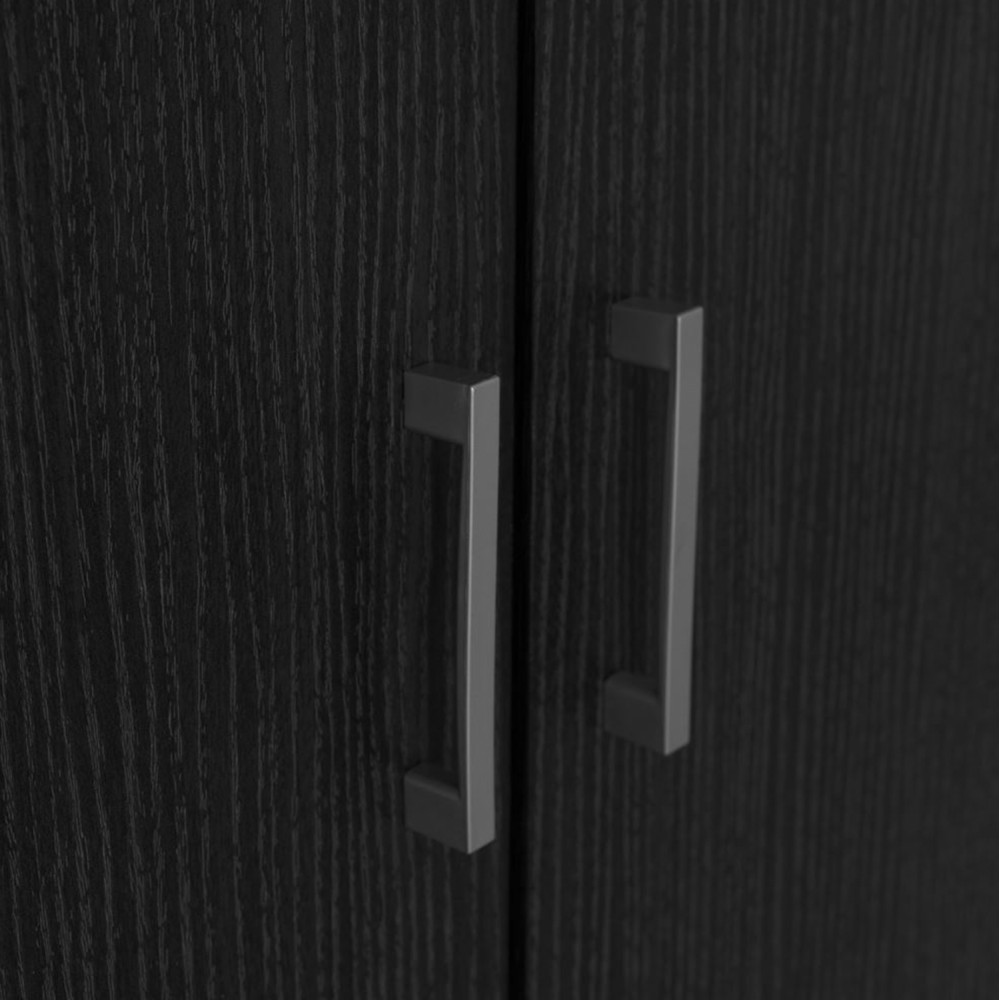 Ντουλάπα δίφυλλη σε χρώμα zebrano 80x42x181