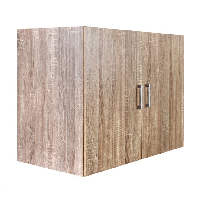 Πατάρι ντουλάπας δίφυλλο σε σονόμα χρώμα 80x42x60