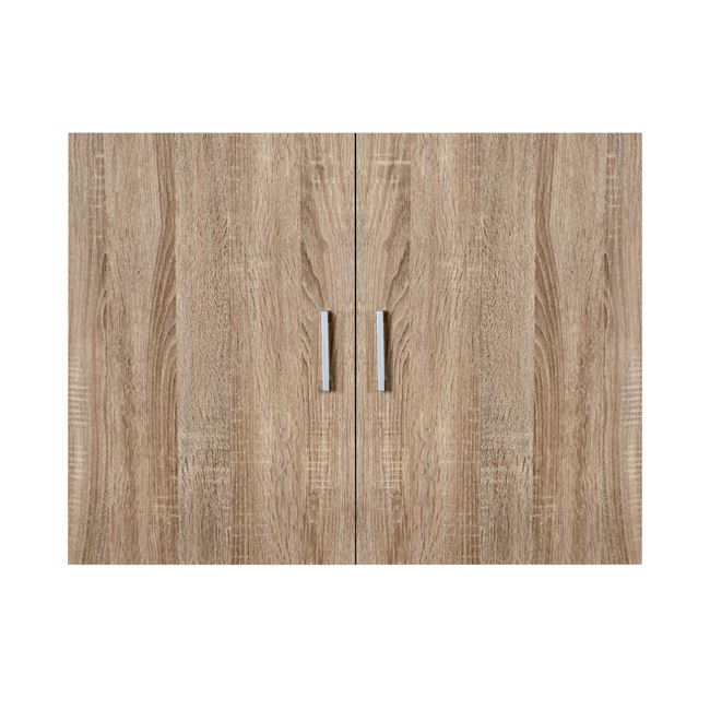 Πατάρι ντουλάπας δίφυλλο σε σονόμα χρώμα 80x42x60