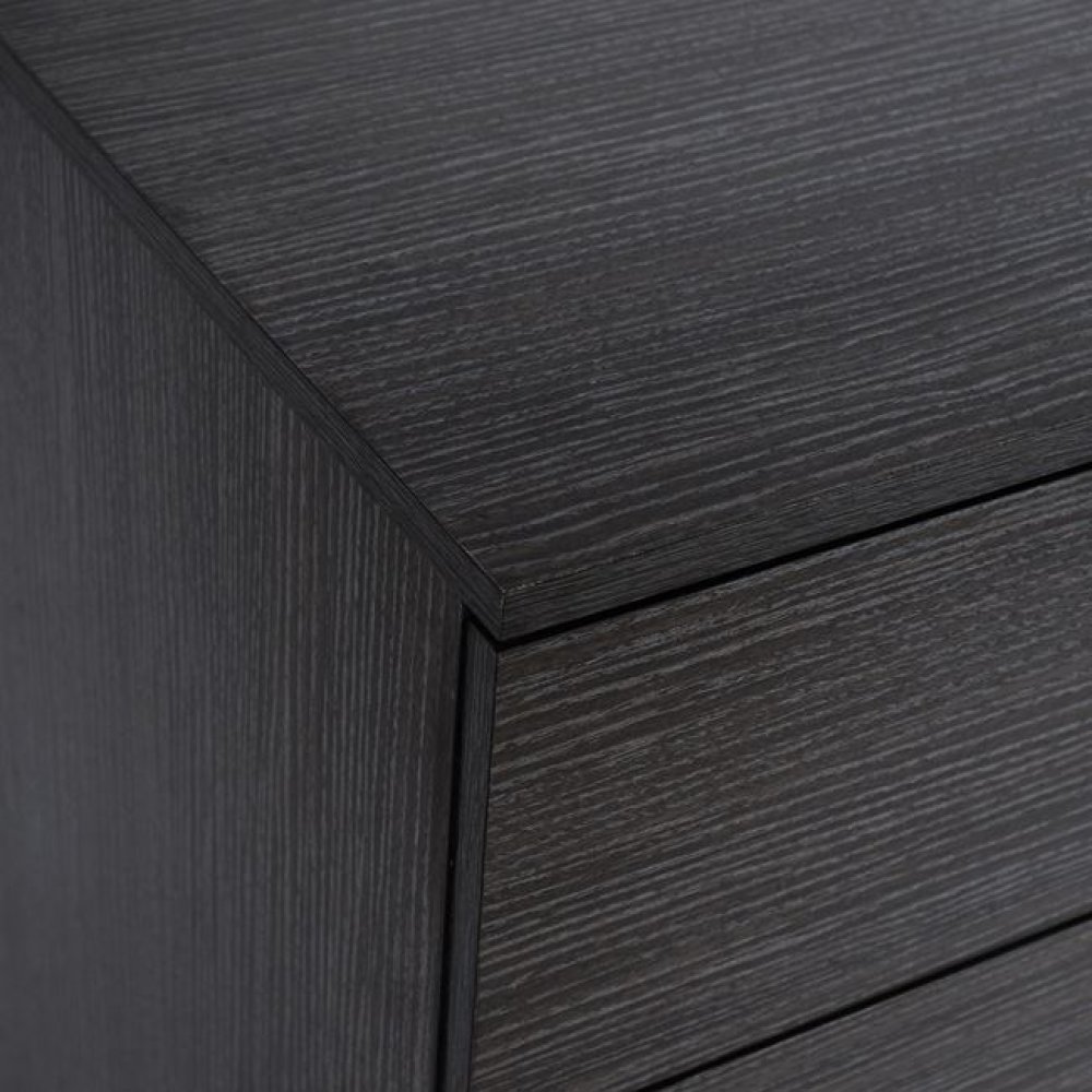 Συρταριέρα με 4 συρτάρια σε χρώμα zebrano 83x40x83