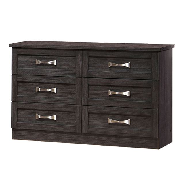 Τουαλέτα-συρταριέρα σε χρώμα zebrano 120x40x76