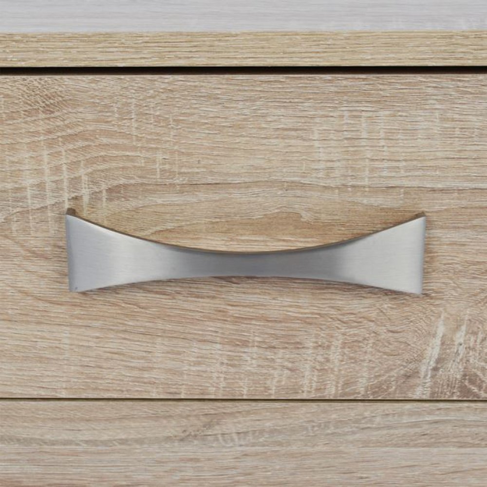 Κομοδίνο με 2 συρτάρια σε σονόμα χρώμα 48x40x42