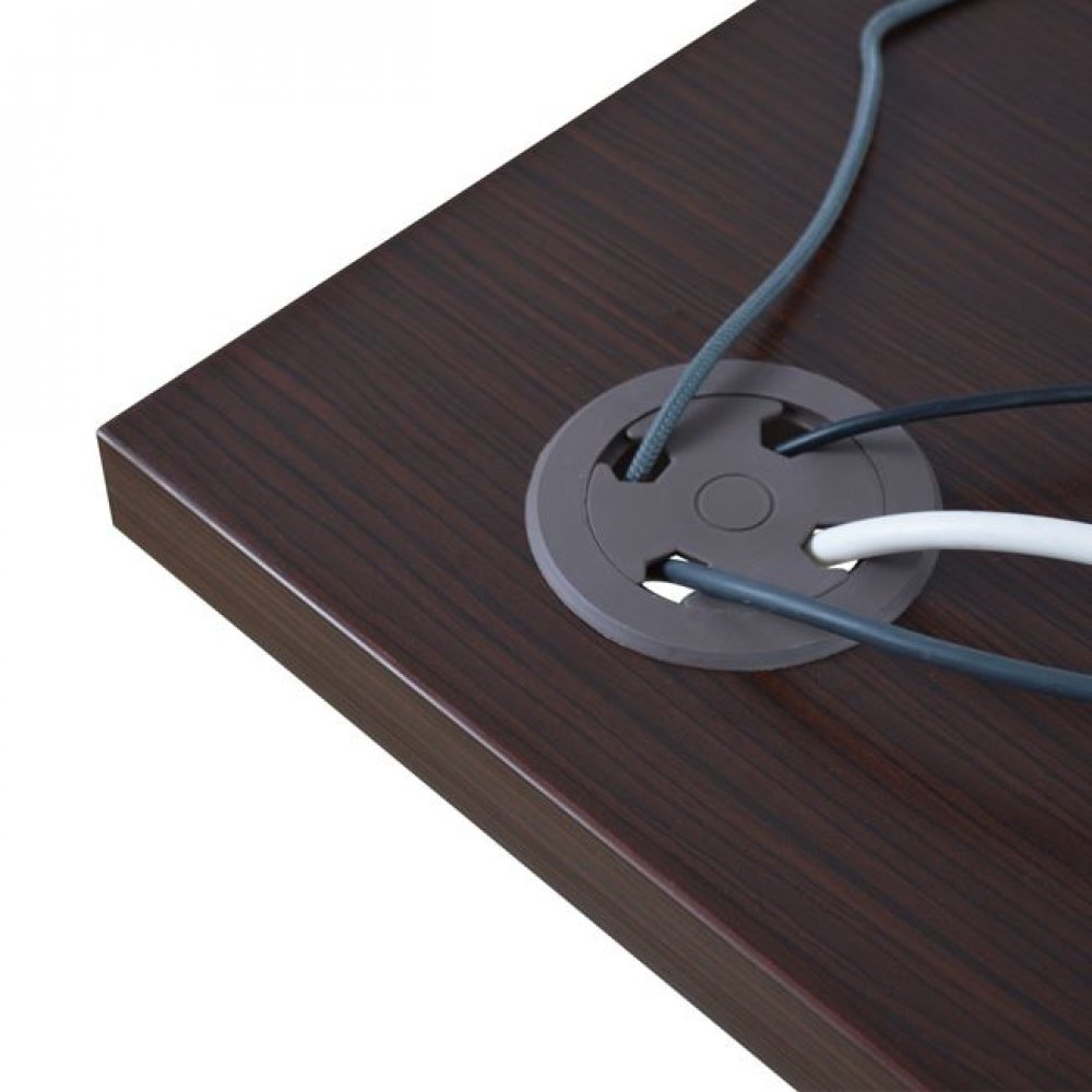 Γραφείο επαγγελματικό σε χρώμα γκρι-βέγγε 120x72x75