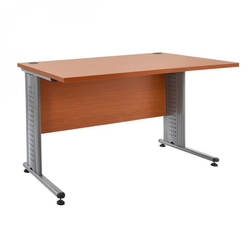 Γραφείο επαγγελματικό σε χρώμα οξιά-κερασί 120x72x75