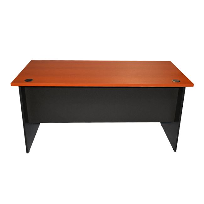 Γραφείο επαγγελματικό σε χρώμα γκρι-κερασί 120x70x75