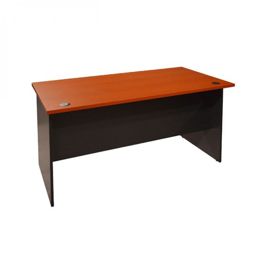 Γραφείο επαγγελματικό σε χρώμα γκρι-κερασί 120x70x75