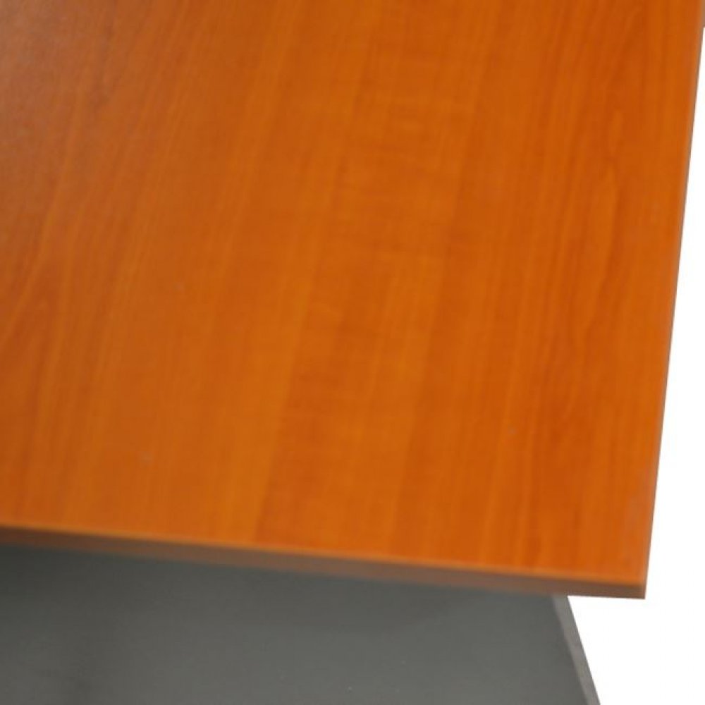 Γραφείο επαγγελματικό σε χρώμα γκρι-κερασί 120x70x75