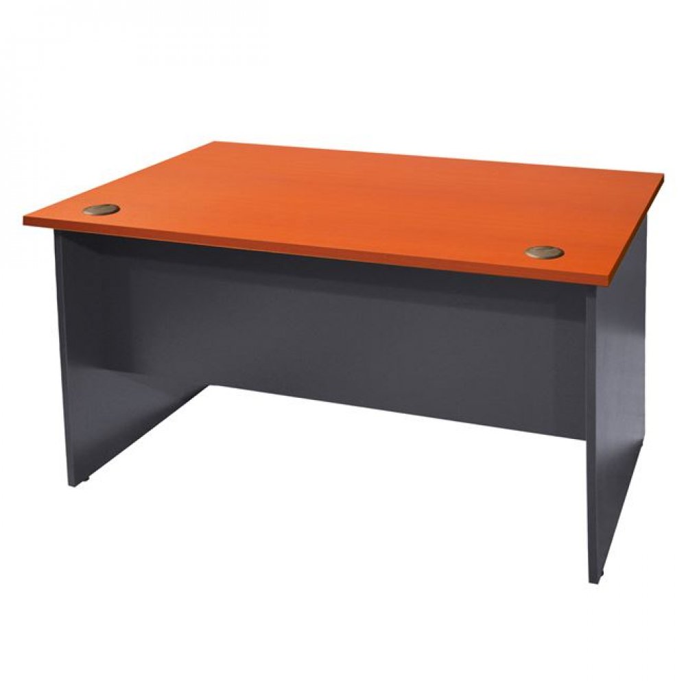 Γραφείο επαγγελματικό σε χρώμα γκρι-κερασί 150x70x74