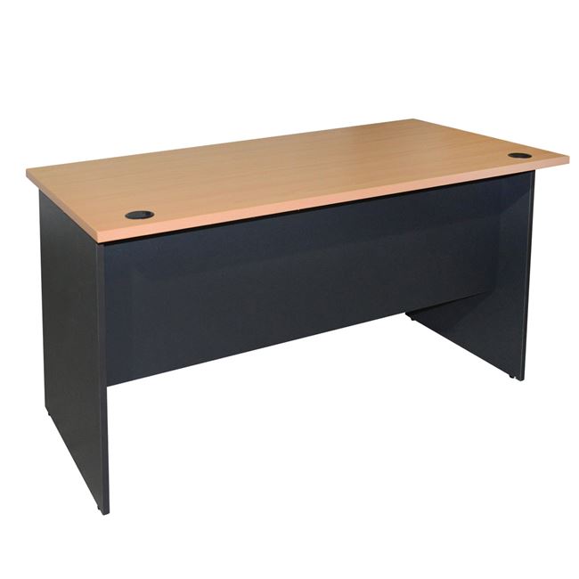 Γραφείο επαγγελματικό σε χρώμα γκρι-οξιά 150x70x74