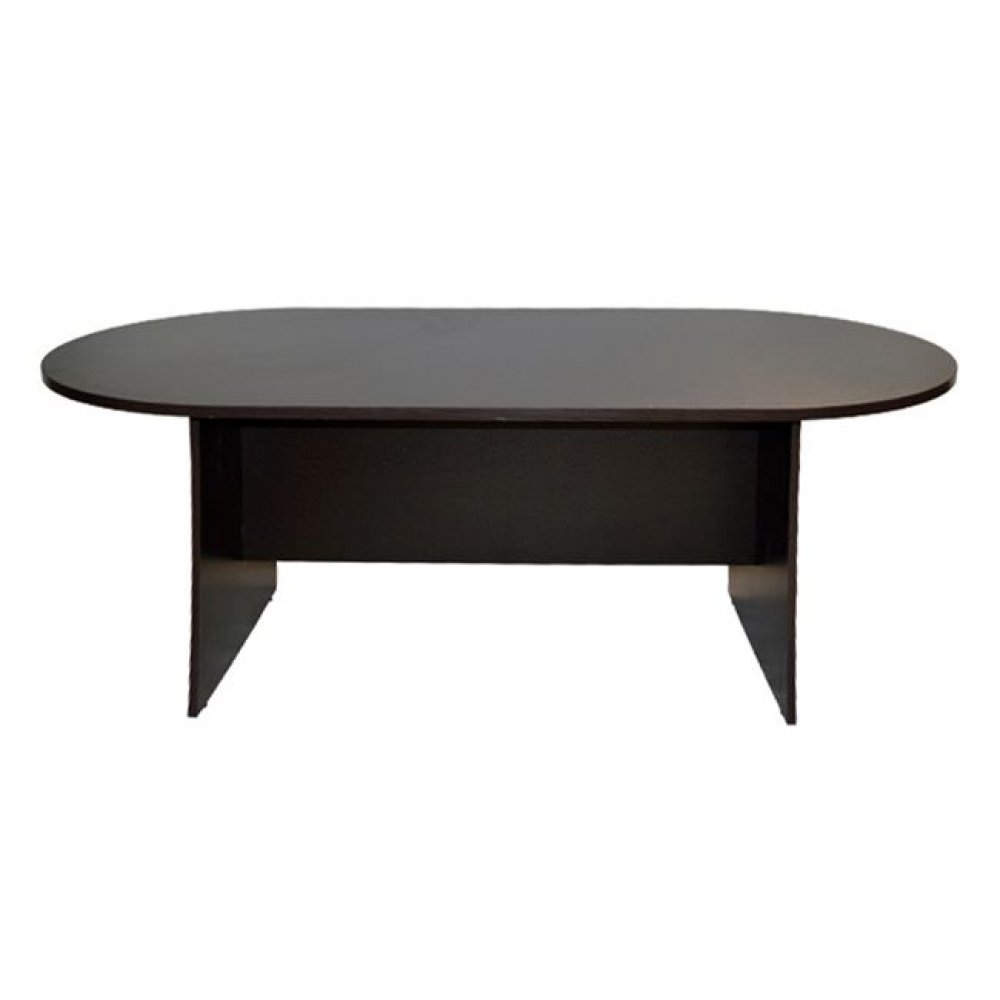 Τραπέζι συνεδρίου οβάλ σε χρώμα βέγγε 200x100x75