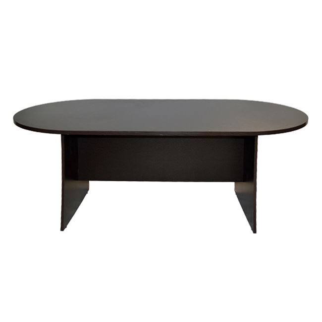 Τραπέζι συνεδρίου οβάλ σε χρώμα βέγγε 200x100x75