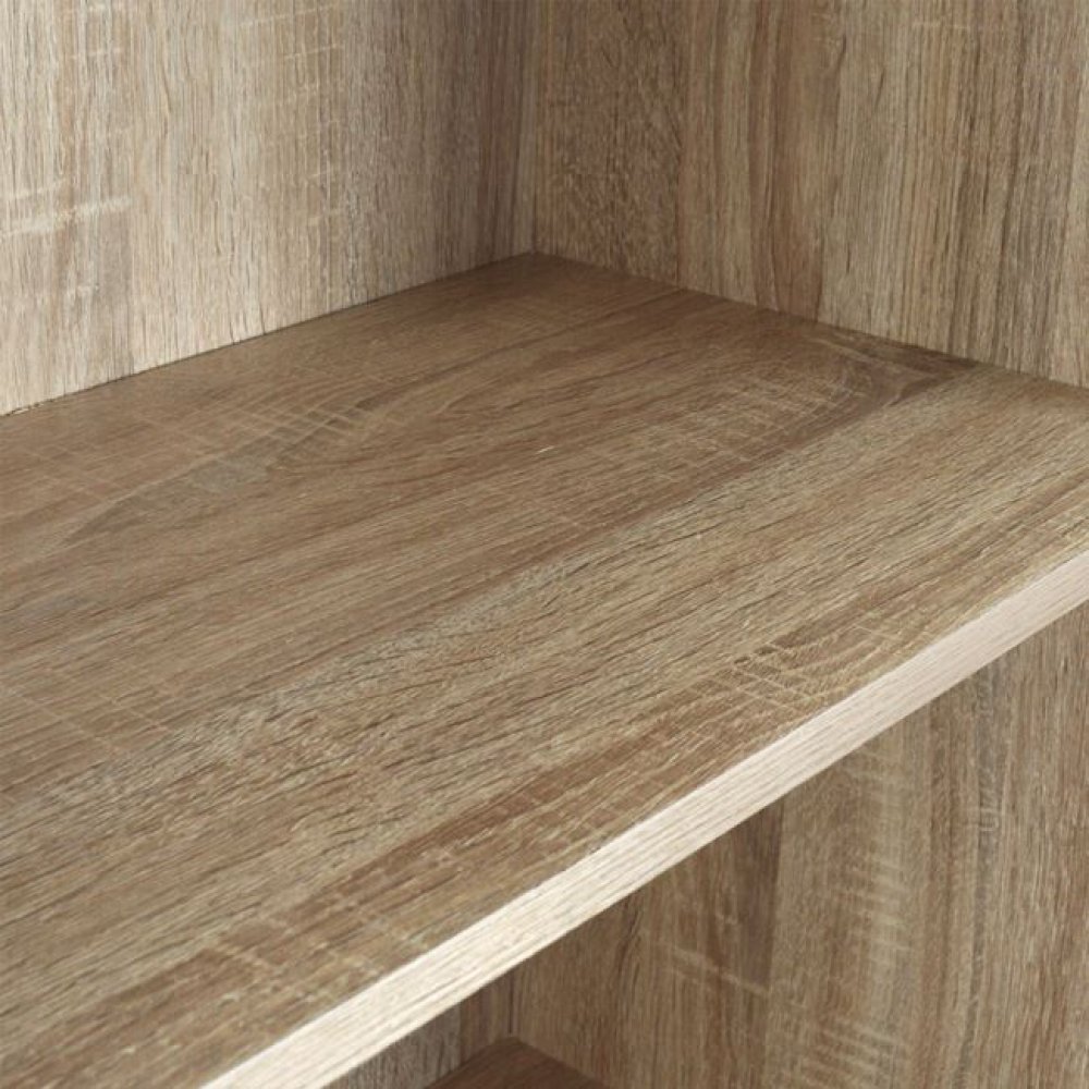 Βιβλιοθήκη γραφείου "ENSLEY" σε χρώμα σονόμα 60x30x180