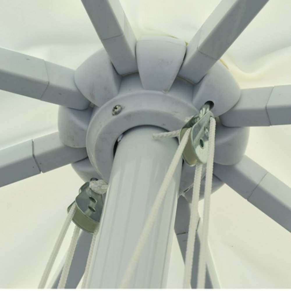 Ομπρέλα μεταλλική σε χρώμα μπεζ με 8 ακτίνες 3x3