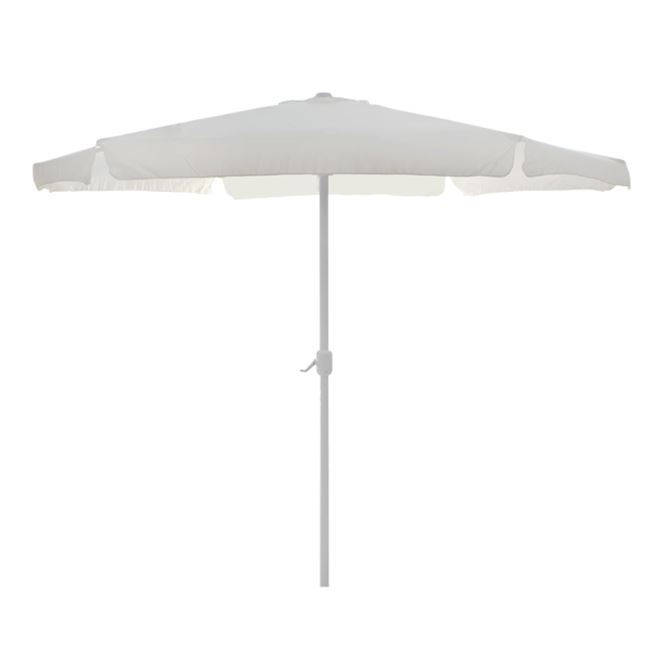 Ομπρέλα αλουμινίου σε χρώμα μπεζ με αναβατόριο Φ3