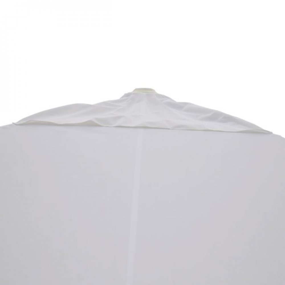 Ομπρέλα αλουμινίου σε χρώμα εκρού με μανιβέλα 3x3