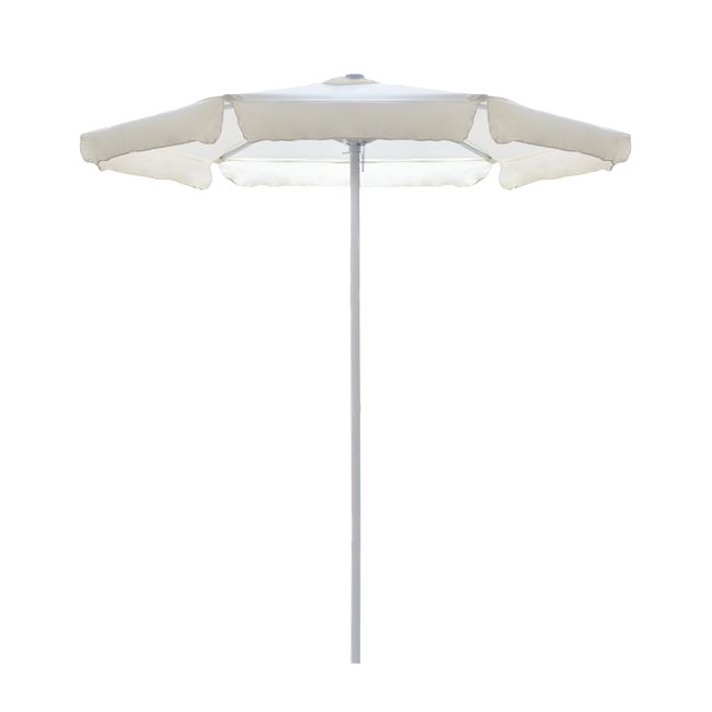 Ομπρέλα επαγγελματική μεταλλική σε χρώμα εκρού Φ200x240