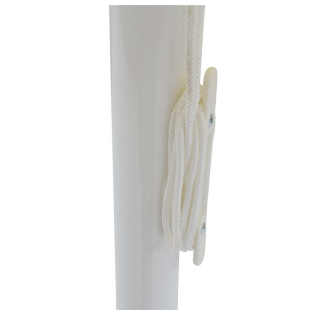 Ομπρέλα επαγγελματική αλουμινίου σε χρώμα εκρού Φ220x250